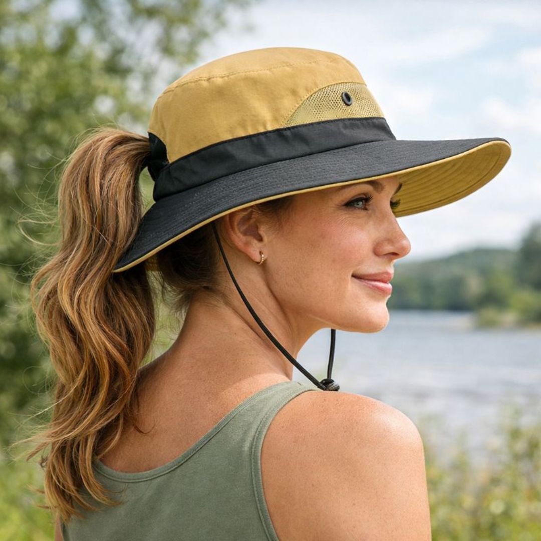 Women’s Summer Ponytail Sun Hat