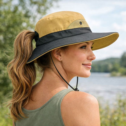 Women’s Summer Ponytail Sun Hat